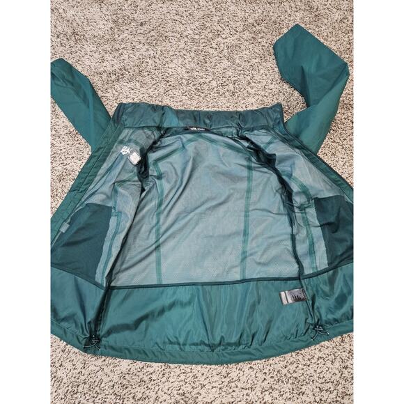 The North Face Women’s Resolve 2 Weatherproof Hooded Jacket SZ M Green - Picture 3 of 10